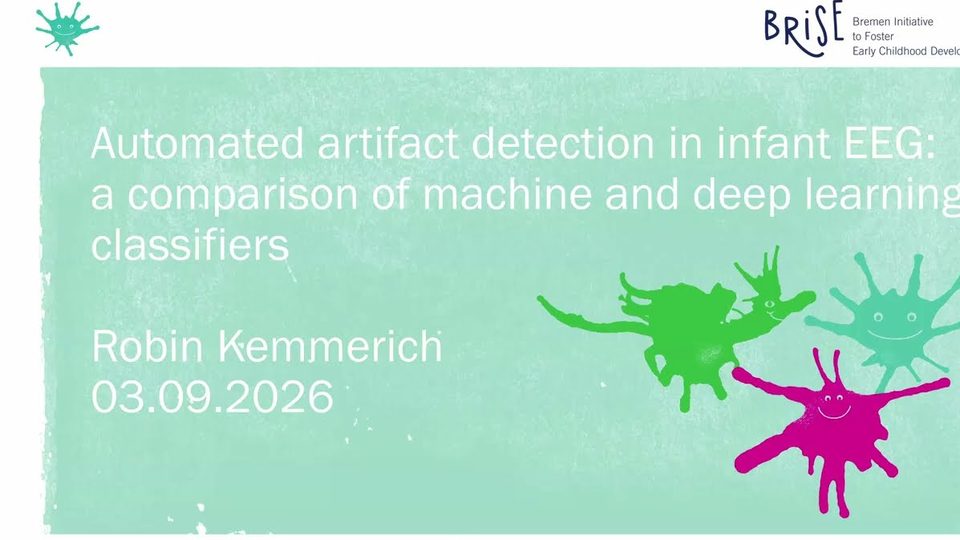 Automated artifact detection in infant EEG — Robin Kemmerich